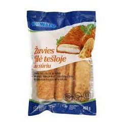 Žuvies filė  su sūrio...