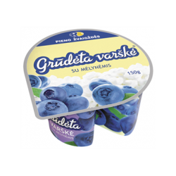 Grūdėta varškė su...