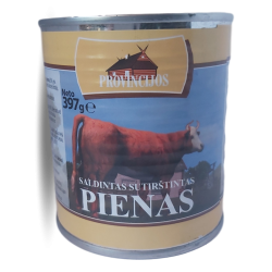 Saldintas sutirštintas...