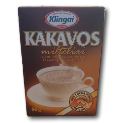 Kakavos milteliai, 80 g