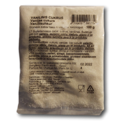 Vanilinis cukrus Sauda 100 gr.