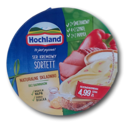 Lydytas sūris HOCHLAND SU...