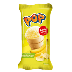POP banano skonio  ledai...